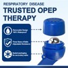Lung Exerciser, Acapell Flutter Valve Device, Mucus Clearance and Lung