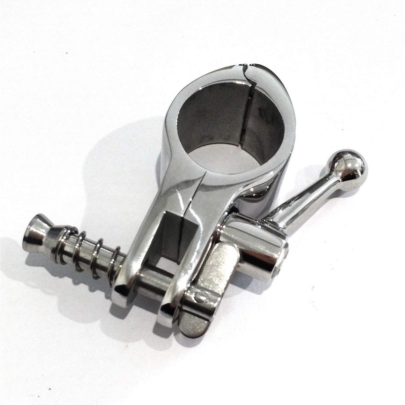 NRC&XRC Pair of 316 Stainless Steel Bimini Top Hinge Rail