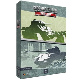 Vuca Simulations | Crossing The Line Aachen 1944 | WWII Operational Wargame | 2 Players, Medium Complexity, Solitaire‑Friendly