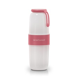 Transparent Toothbrush Travel Case with Cover Portable Travel Toothbrush Holder and Rinse Cup, Large Travel Toothpaste Storage Container for School, Camping, Business Trip, Bathroom