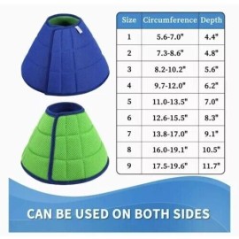 Boomaker Size 8 (L/XL) - BOOMAKER Extra Soft Surgery Injury Dog Recovery Collar Cone