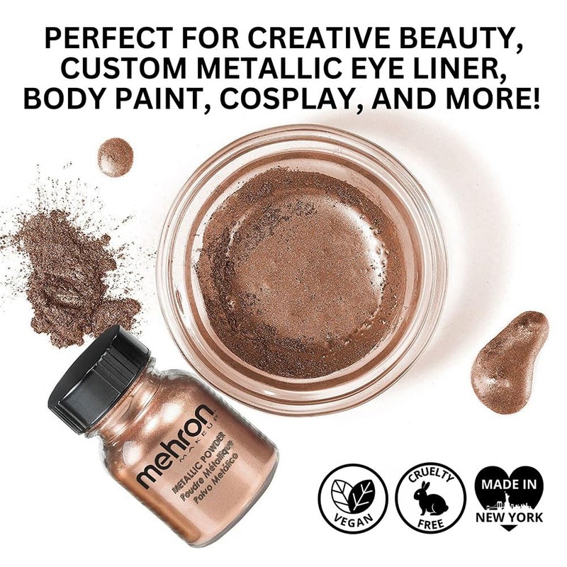 Mehron Metallic Powder Copper 30g