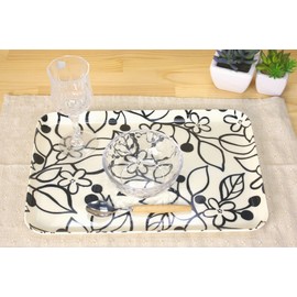 Tatsu Craft SR Tray, M Angle, Glove, White, Dishwasher Safe, Microwave Safe, Northern Europe, Made in Japan