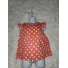 Gymboree NWT Gymboree Pretty Peach Polka-dot Doll Baby Top