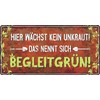 AV Andrea Verlag Large Metal Sign Rust-Proof Tin Sign with