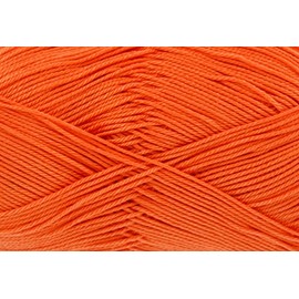 King Cole Giza Cotton 4 Ply 50g Knitting Crochet Yarn (Orange 2204)