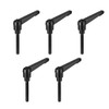 sourcing map 5pcs Adjustable Clamping Lever Handle M6 x 32mm