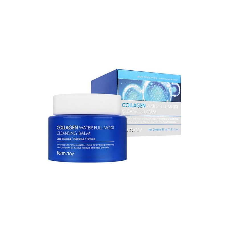 Farmstay Collagen Water Full Moist Cleansing Balm 95ml / 팜스테이