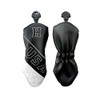 Golf Headcover Driver Cover Wood Cover Utility UT Cover 1-3-5-H USA Single (Black X)