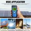 Solar Power Meter, Digital Solar Irradiance Meter Solar Energy Meter,