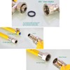 Joywayus 3 Way Copper Shut Off Gas Ball Valve Kit
