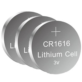 Synergy Digital Car Key Remote Batteries, Compatible with Acura ZDX (2011) Car Key Remote, (Lithium, 3V, 50mAh) Ultra High Capacity - Pack of 3 Batteries