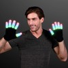 FlashingBlinkyLights Soft Stripe Light Show LED Glow Gloves