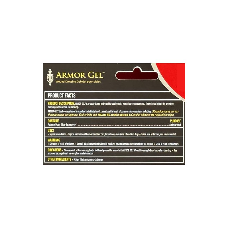 American Biotech Labs Armor Gel Wound Dressing Gel Designed For