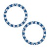 2Pcs RGB LED Ring 16 Bit Intelligent Full Color Highlight