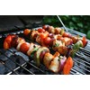 12 Metal BBQ Skewers BBQ Food Meat Kebab Skewers Grill