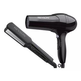 Revlon Combo Alaciadora Revlon Ceramica 1 1/2  1875w 3pz