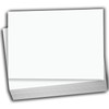 Hamilco White Cardstock Blank Index Flash Note & Post Cards - Flat 5 X 7" Thick Paper 80 lb Card Stock for Printer - 100 Pack