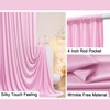 10 ft x 40 ft Wrinkle Free Baby Pink Backdrop
