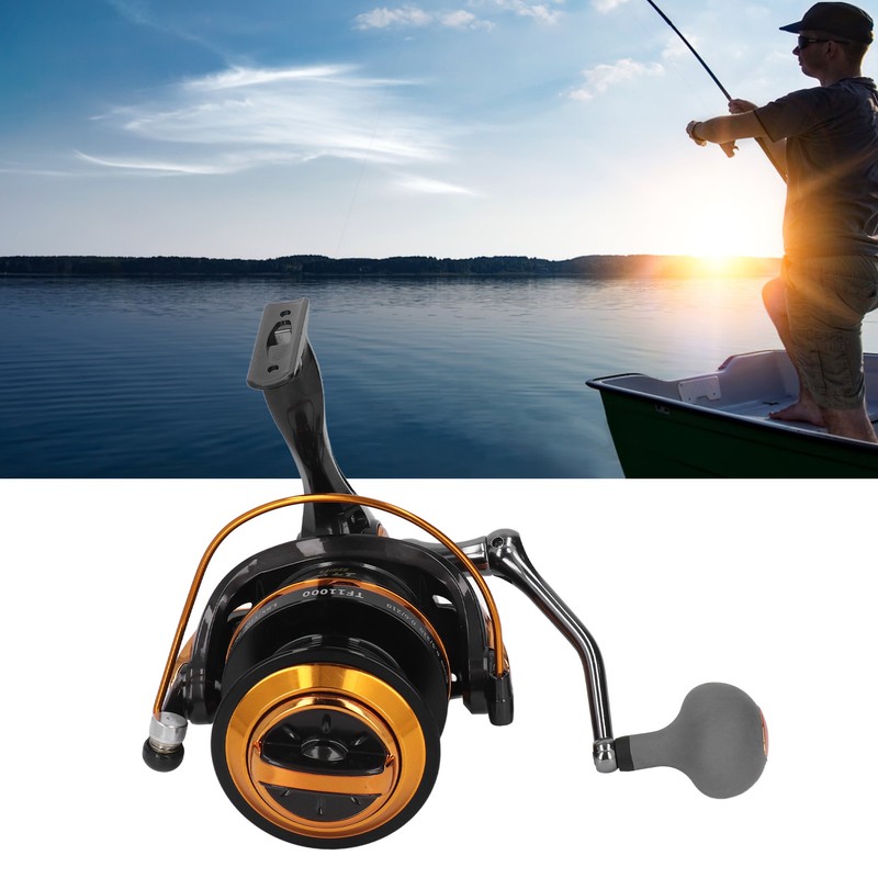 Spinning Fishing Reel Large Capacity Gapless Structure Spinning Reel for
