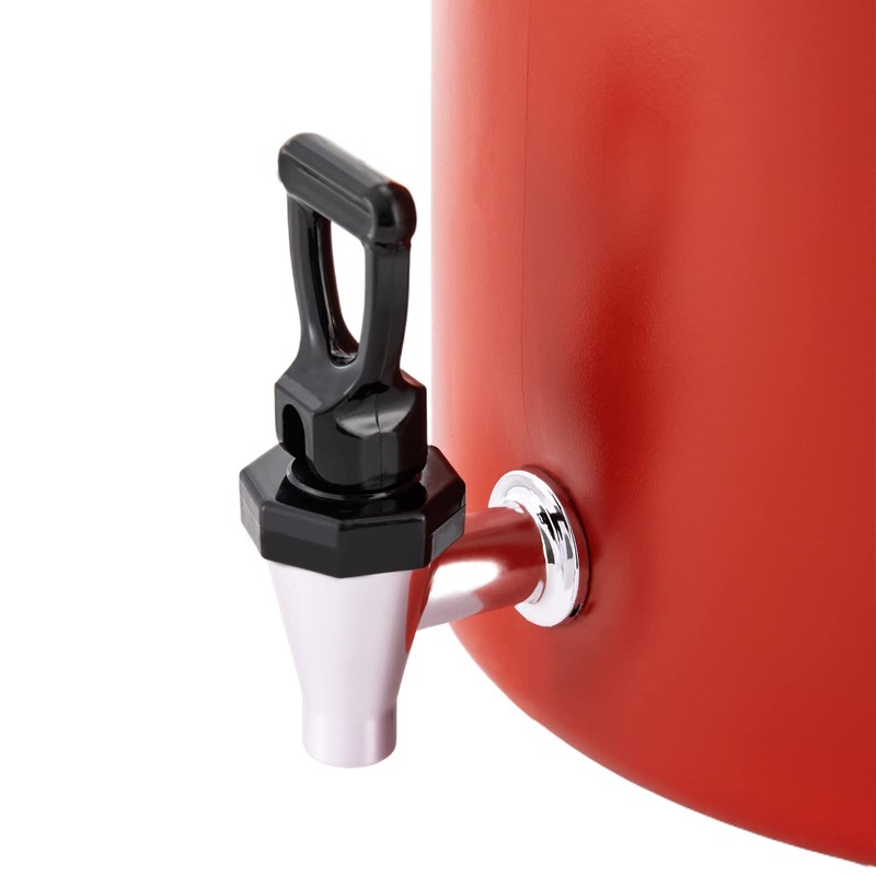 2.64-Gallon / 10 L Insulated Beverage Dispenser,Stainless Steel Inner Barrel,with
