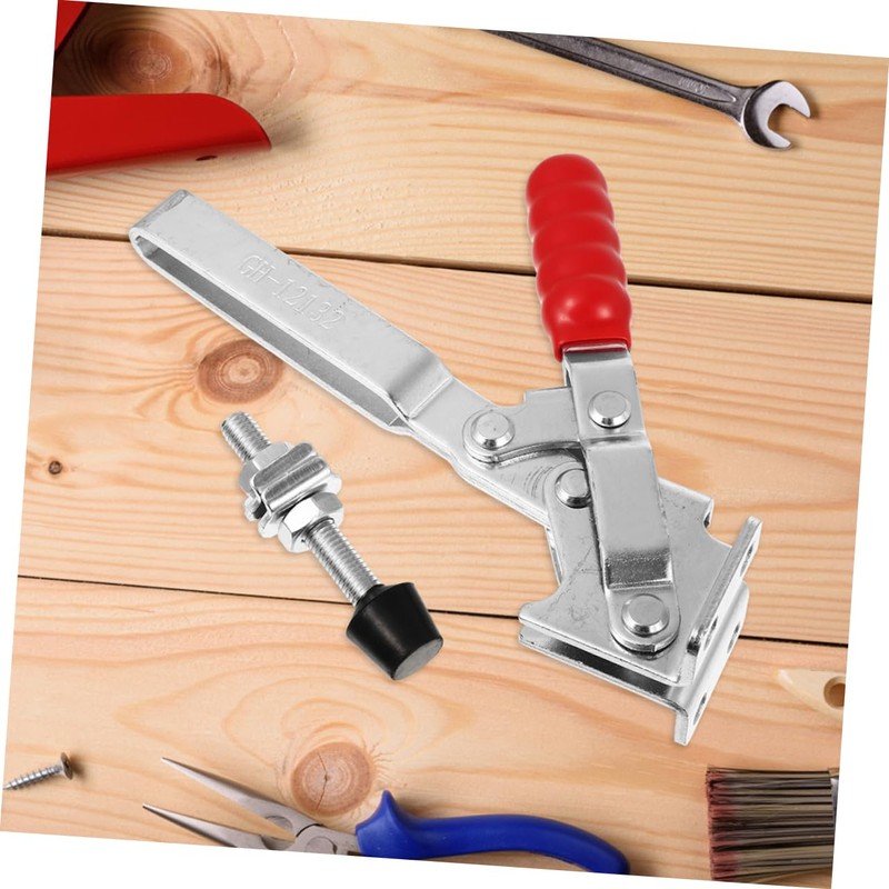 TEHAUX 2pcs Welding Toggle Clamps with Clamping Force Construction User