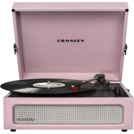 Crosley CR8017A-AM Voyager Vintage Portable Vinyl Record Player Turntable