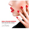 La Rosa Productos Profesionales Nagellack Energiegeladene Farbe mit richtiger Deckkraft