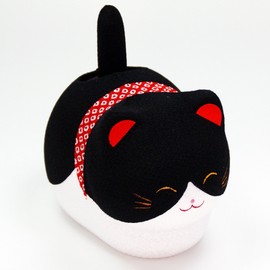 Crepe Black Cat Solar Sitting Cat You Try Raffle Beckoning Cat Free Bonus with Original Set Wobbles Solar Waving Cat Waving Cat Figurine Dragon Tiger Hall ryuukodou 40 – 171 °C