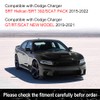 JDMON Front Bumper Lip Splitter Protector Compatible with Dodge Charger