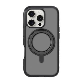 LAUT Crystal Matter Carcasa para celulares 15.5 cm (6.1") Funda Negro, Transparente