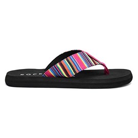 Rocket Dog Rocket Dog Adios Aloe Womens Multi Flip Flop - Size 8 UK - Multicolour