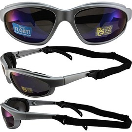 Pacific Coast Sunglasses Freedom Padded Sunglasses Blue Flash Mirror Lens