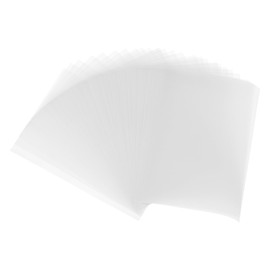 PATIKIL 65 Sheets Vellum Paper 5x7, Vellum Paper Printable Translucent Paper 100GSM for Invitations Printing, White
