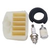 SGBTB Air Filter Fuel Line Filter Spark Plug Kit for
