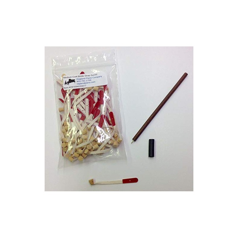 Medium Cork Bridle Strap Set of 90 w/Ragland Cork Insert