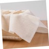 Gatuida 10pcs Reusable Unbleached Cotton Fabric Strainer Fine Cheesecloth for