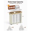 Toilet Paper Storage Basket Holder Holds 9-12 +1 Rolls Elegant