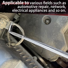 SPEEDWOX 15-Inch 90 Degree Needle Nose Pliers Extra Long Needle Nose Pliers Curved Nose Pliers Angle Long Needle Nose Pliers Long Reach Pliers Bent Nose Pliers Long Pliers Curved Needle Nose Pliers