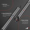 A-Premium Rear Shock Strut Absorbers Compatible with Fiat 500 2012