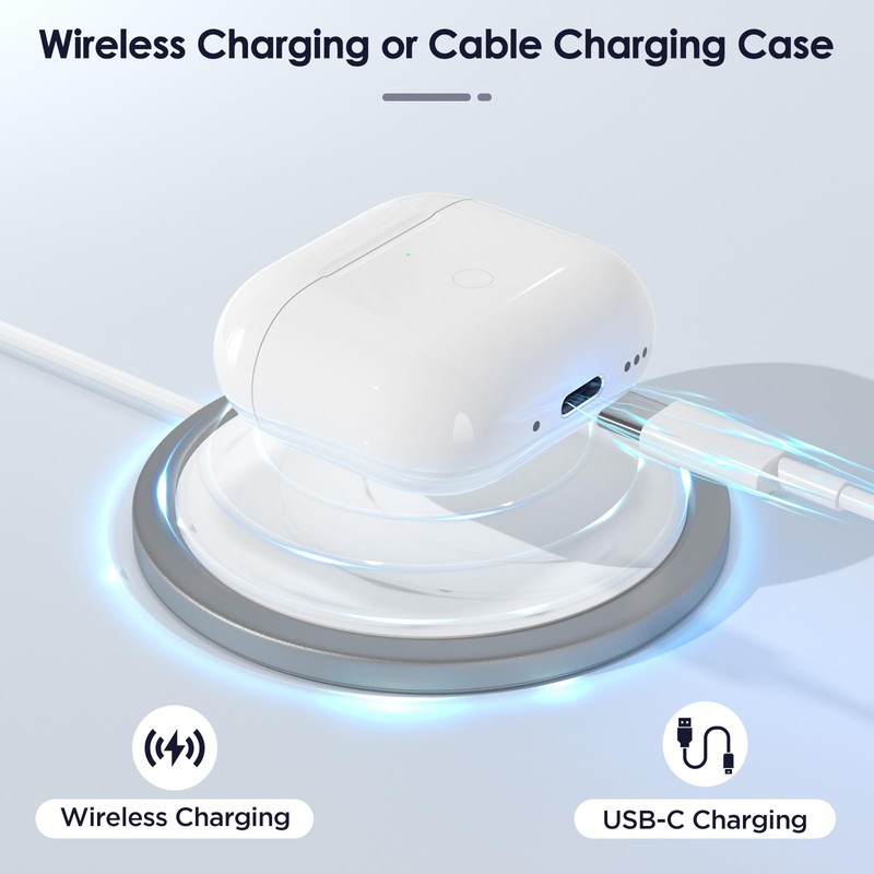 Replacemnet Airpod 4th Generation Charging Case, Type-C Port Charging Case