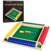 Upgraded 16.54'' Shut The Box Dice Game 4 Player-Colorful Wooden