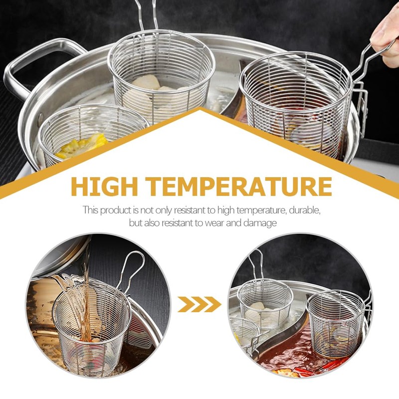 DOITOOL Stainless Steel Pasta Shot Spider Spaghetti Dumpling Small for