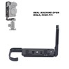 L Bracket Quick Release Plate Aluminum Skeleton Design 1/4 Inch
