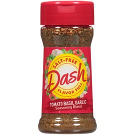 Dash Salt-Free Seasoning Blend, Tomato, Basil and Garlic, 2 Ounce (Pack of 8)