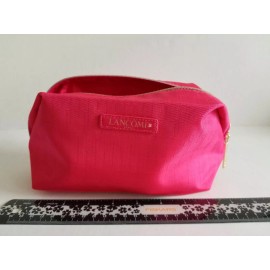 Lancôme LANCOME COSMETIC PINK POLYESTER MAKEUP BAG WITH ZIPPER 10 x 6.5" 2Pcs