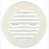 Camco Ceiling Vent, A/C, Fixed Louvers,Long Flange, Beige