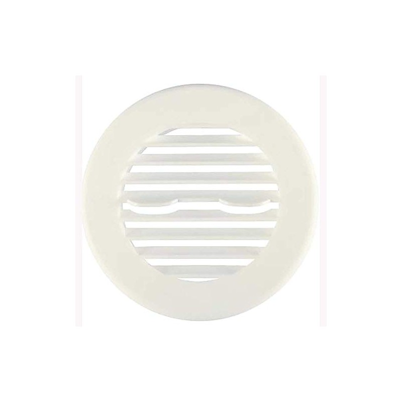 Camco Ceiling Vent, A/C, Fixed Louvers,Long Flange, Beige