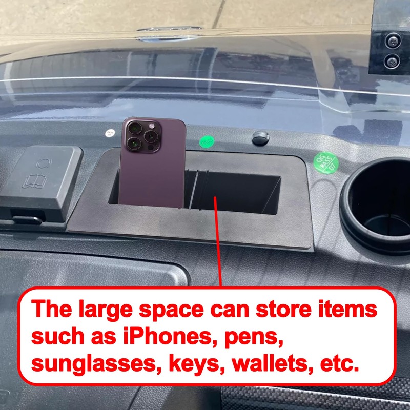 Azxhilarate Accessories for Evolution D5 Golf Cart,Phone & Wallet Holder&Glasses