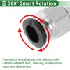 HOPESPANNER Push to Connect Air Fittings 5/16" Male Thread Air